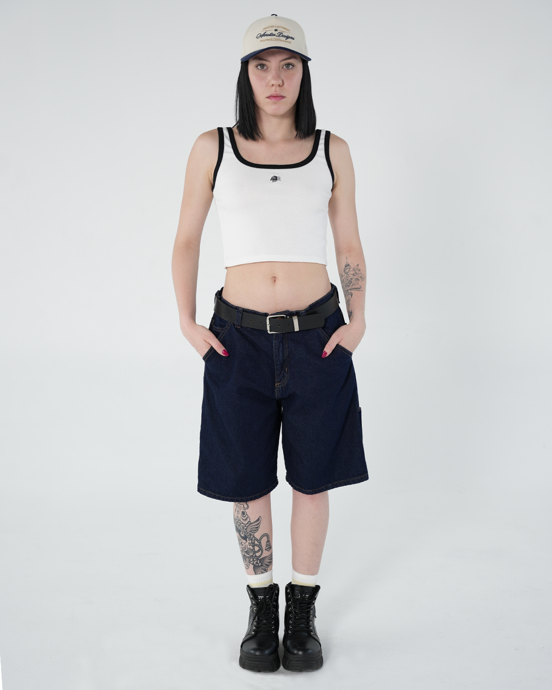 Unisex Carpenter Shorts Dark Blue