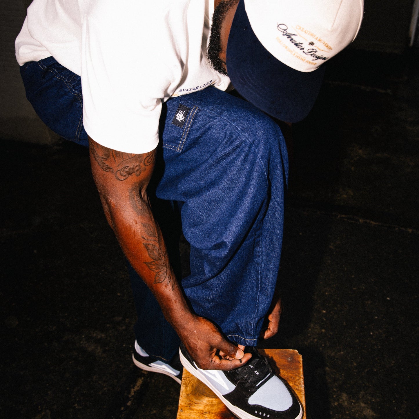 Carpenter Baggy Jeans Indigo