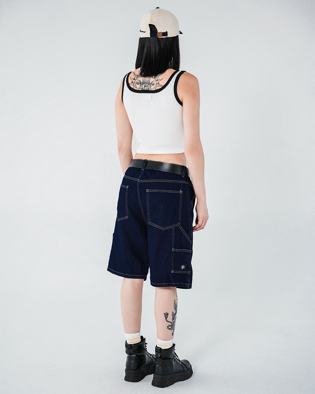 Unisex Carpenter Shorts Dark Blue