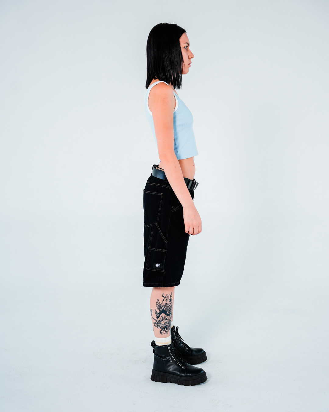 Unisex Carpenter Shorts Black