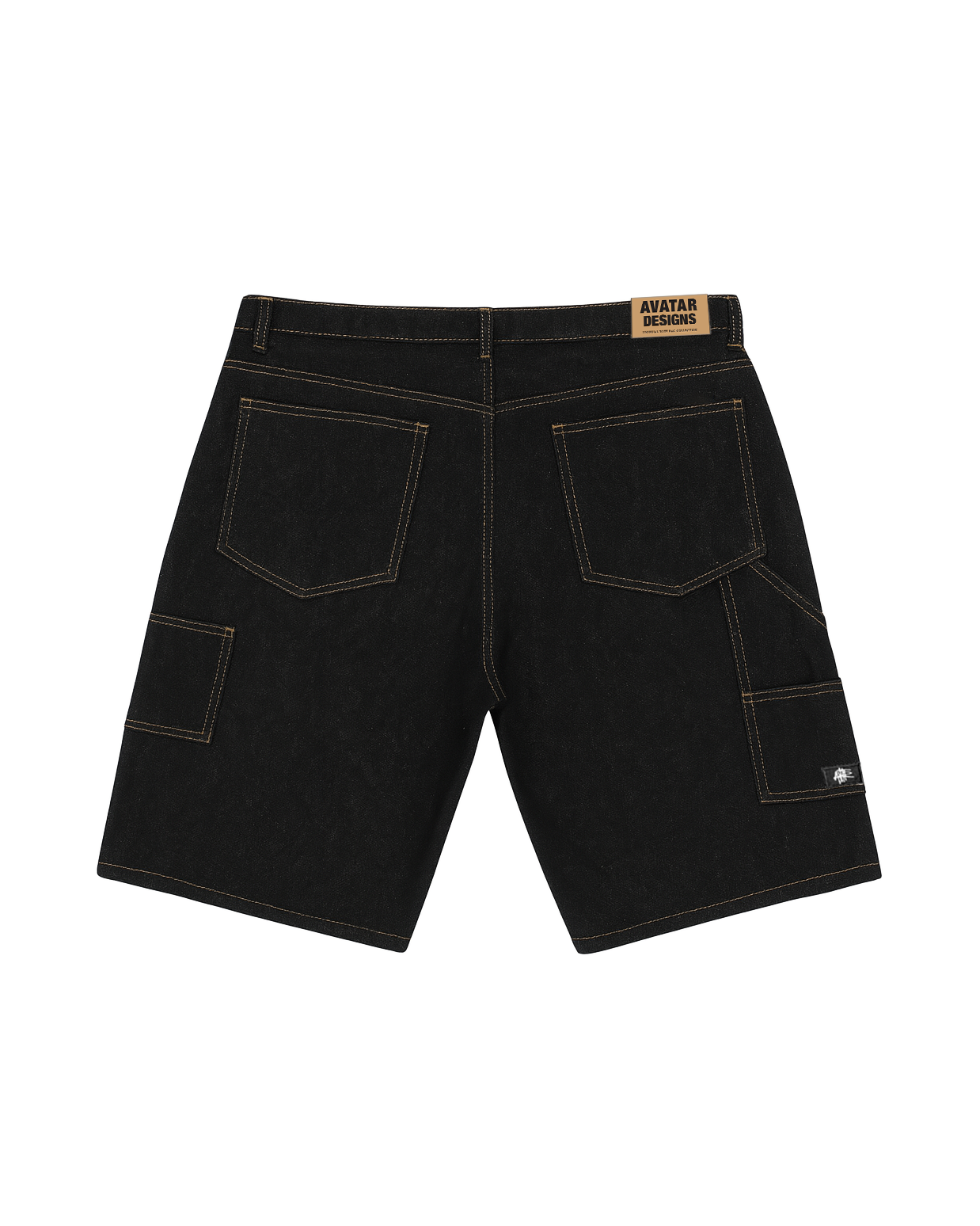 Unisex Carpenter Shorts Black