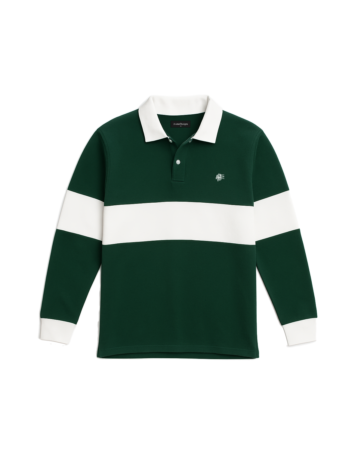 Rugby Polo Sweater Green