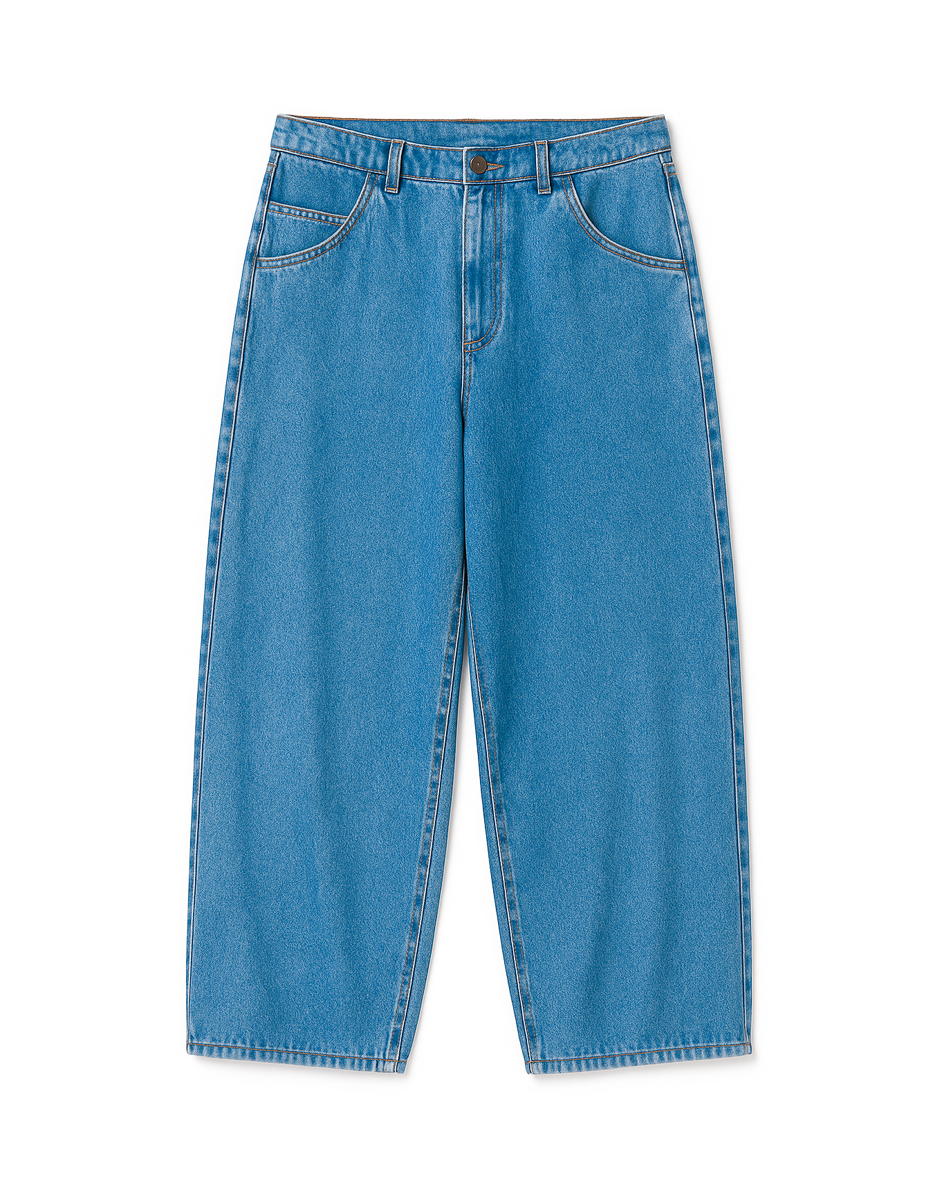 Carpenter Baggy Jeans Mid Blue