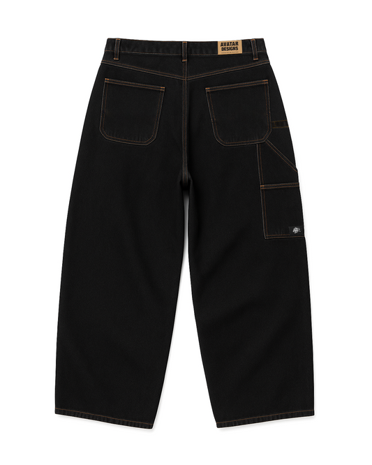 Carpenter Baggy Jeans Black